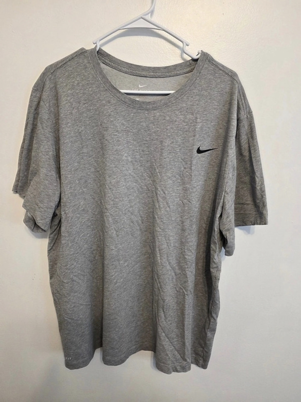 Nike Dri-FIT Short Sleeve Tee Gray XXL